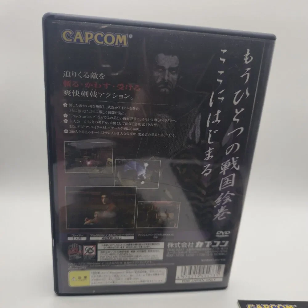 Onimusha: Warlords Capcom Sony PlayStation 2 PS2 Japan Import